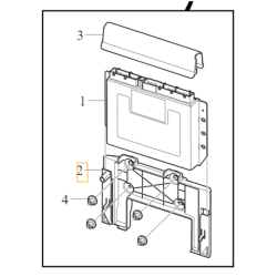 VOLVO S90 V90 uchwyt mocowanie sterownika aktywnego zawieszenia OE 31451207