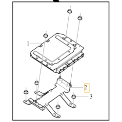 VOLVO C40 XC40 uchwyt mocowanie sterownika aktywne zawieszenie OE 31451537