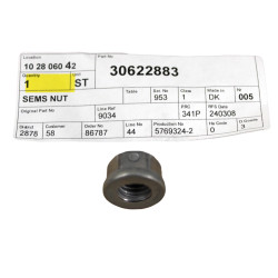 VOLVO oryginalna nakretka amortyzatora M12x15,3 OE 30622883