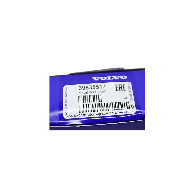 VOLVO S60 V60 S90 V90 XC60 XC90 II ramka uchwytu siatki bagaznika OE