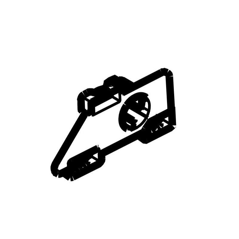 VOLVO XC90 II prawy wewnetrzny wspornik koszyk czujnika kratki przod OE