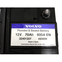 VOLVO S40 V50 S60 V60 V70 S80 XC60 XC70 akumulator 70Ah 600A OE 32401207