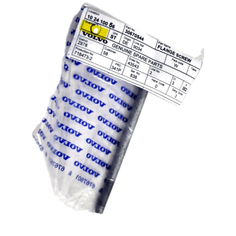 VOLVO S60 V60 XC60 II sruba belki chlodnicy OE 30670544