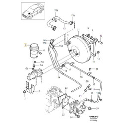 VOLVO S40 V40 (-04) korek zbiornika plynu hamulcowego OE 30863325