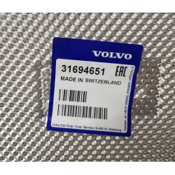 VOLVO XC60 II oslona termiczna wydechu tlumika tyl zbiornik OE