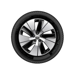 VOLVO XC40 kompletne kola zimowe z 18-cali 5-Spoke Black Diamond Cut OE