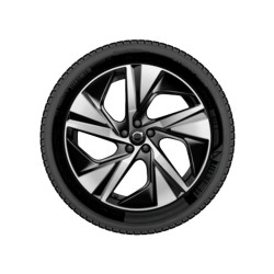 VOLVO XC90 II kompletne kola zimowe z 20-cali 5-Spoke Black Diamond Cut OE