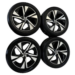 VOLVO XC90 II kompletne kola zimowe z 20-cali 5-Spoke Black Diamond Cut OE