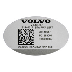 VOLVO XC60 II lewa tylna lampa klapy bagaznika OE