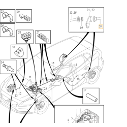 VOLVO V40 V40CC elastyczny przewod hamulcowy tyl OE 32221985