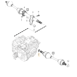 VOLVO XC60 XC90 S90 V90 polosi OE 31256325