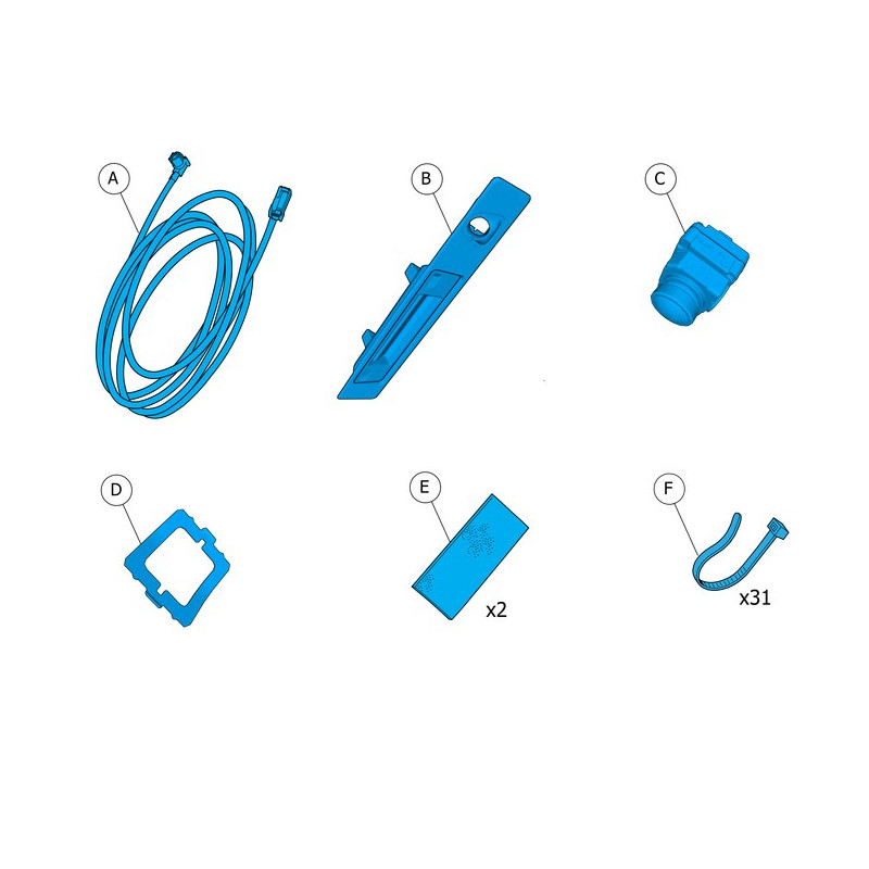 VOLVO V90 II kamera cofania...