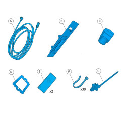 VOLVO XC60 II kamera cofania parkowania zestaw kit OE 32286630
