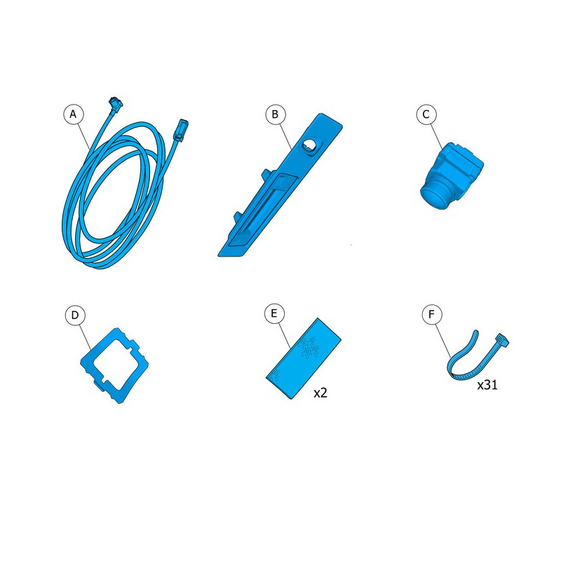 VOLVO XC90 kamera cofania...