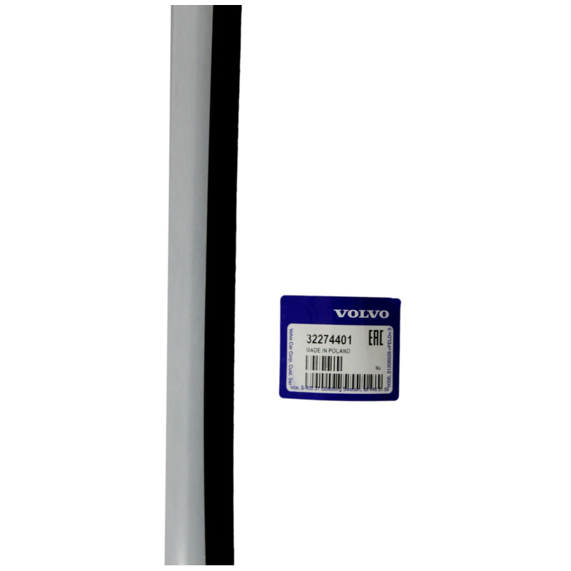 VOLVO S60 III tylna lewa listwa drzwi black OE