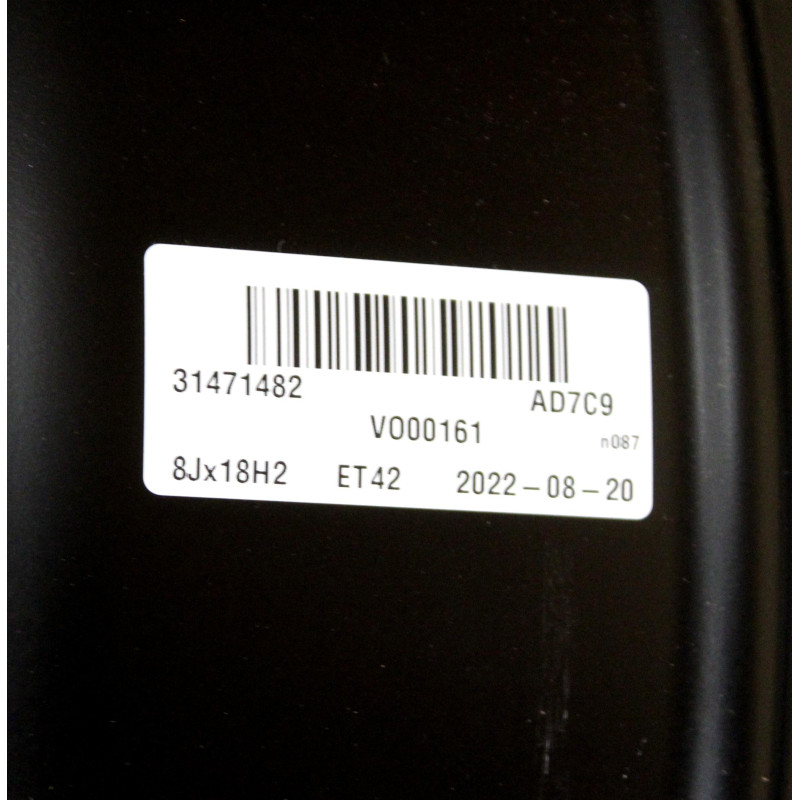 VOLVO S60 felga aluminiowa 18 R-Design Diamond Cut